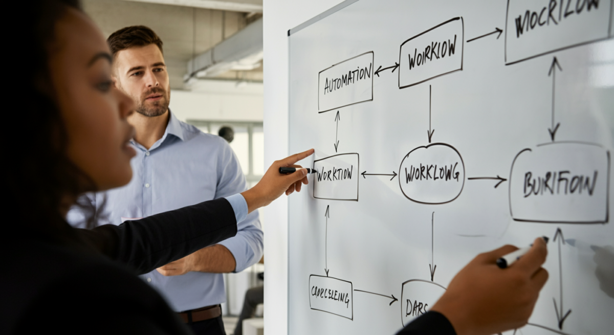 自動化プロセスの設計フロー