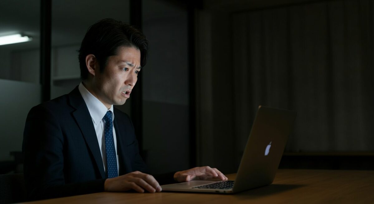 AI業務代行でよくある失敗事例に直面する経営者