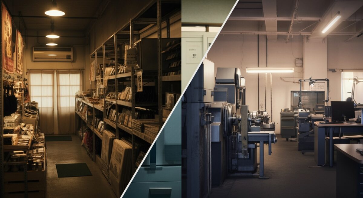 業種別AI導入パターンのイメージ