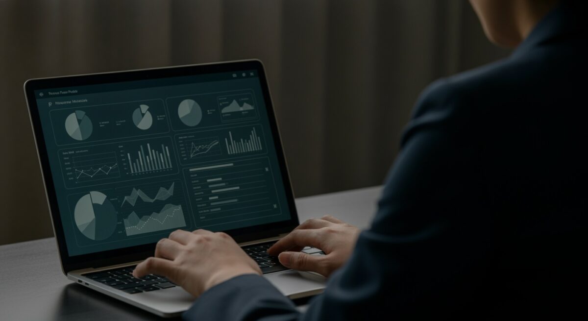 ビジネスダッシュボードを確認するイメージ