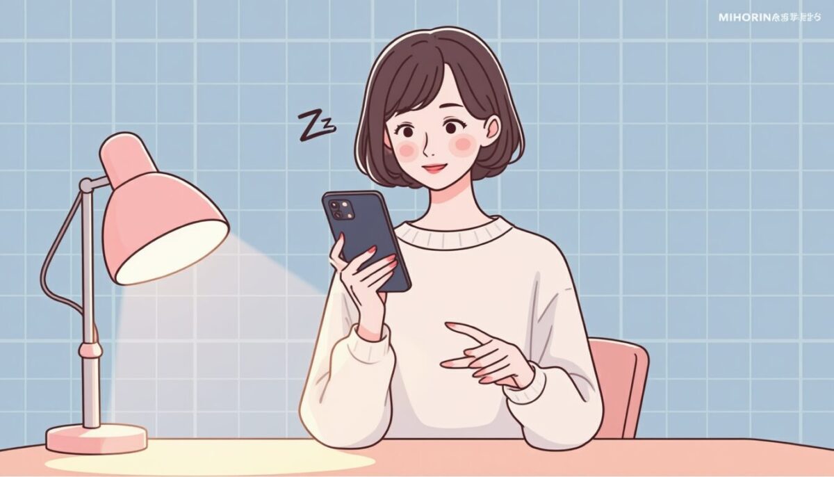 夜遅くDM返信で疲弊