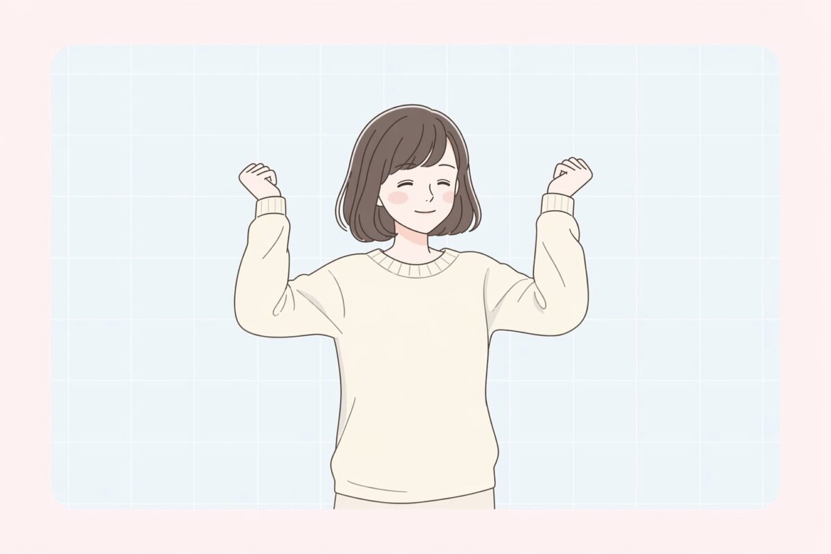 ミホが達成した瞬間