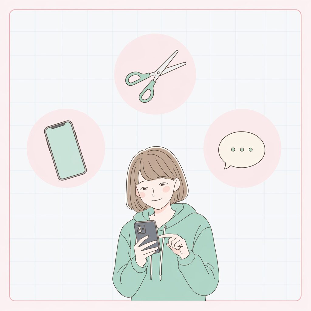 美容室ルーティン