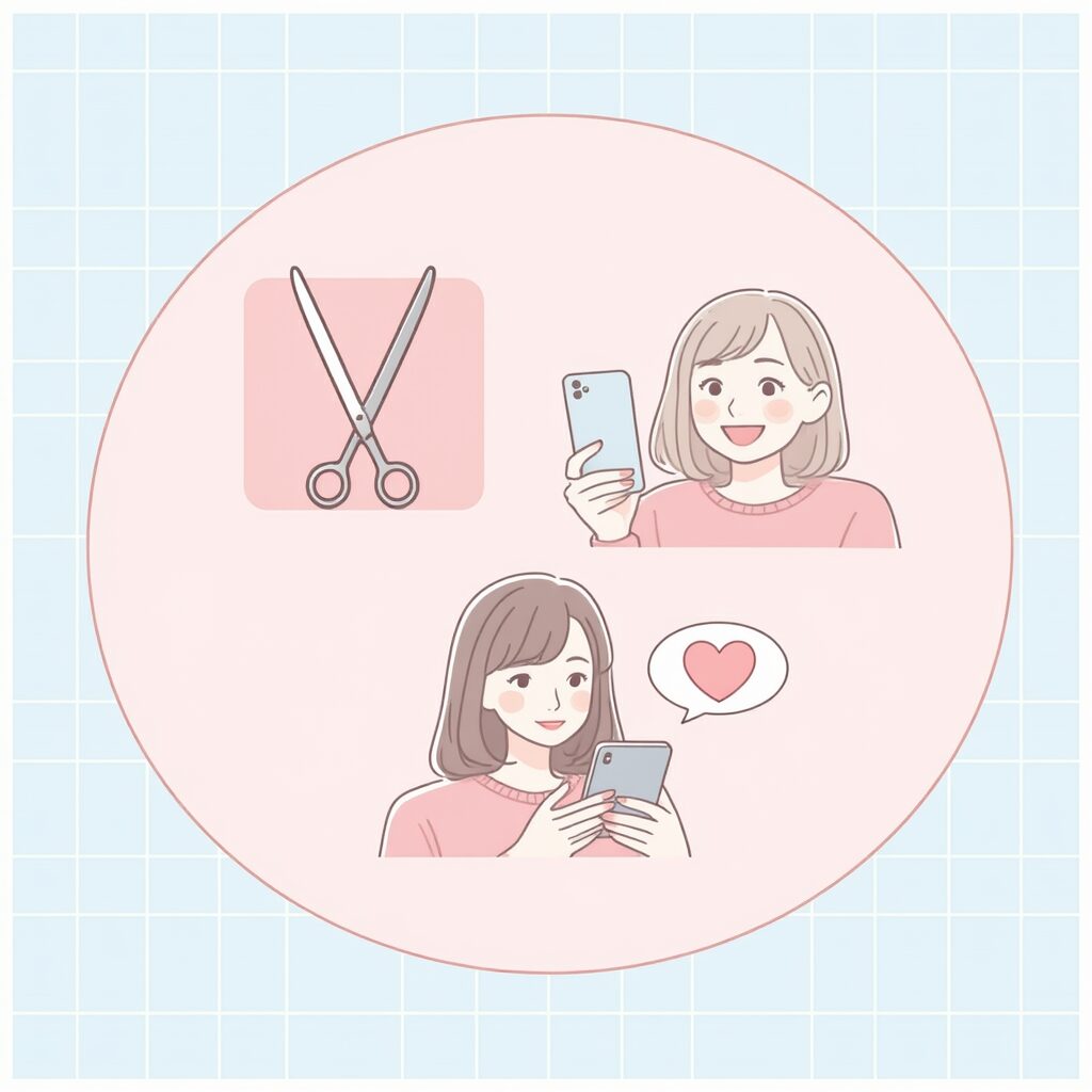 美容室ルーティン