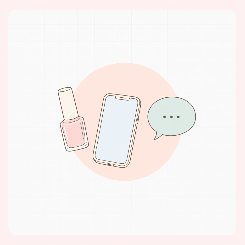 ネイルルーティン