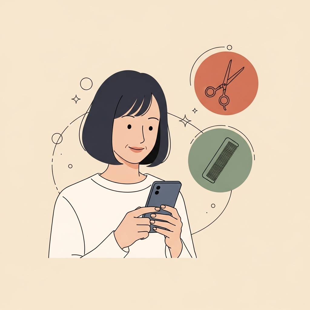 美容室ルーティン