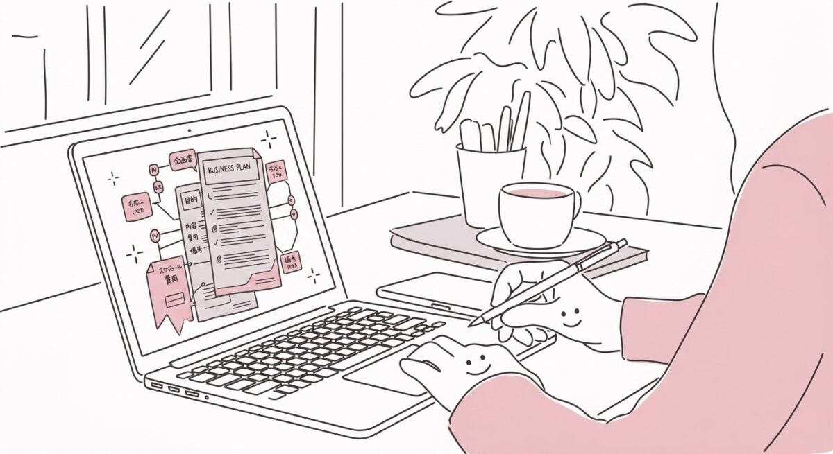AIで事業計画書を作成