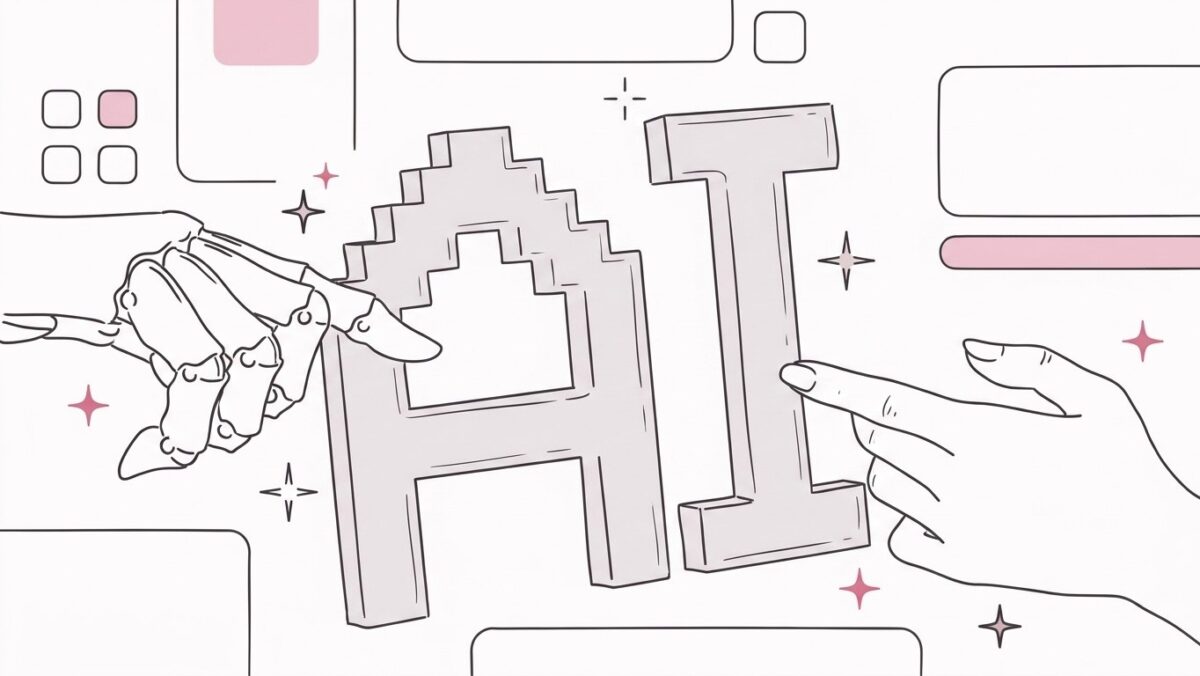 AIとデジタルテクノロジーの概念イメージ