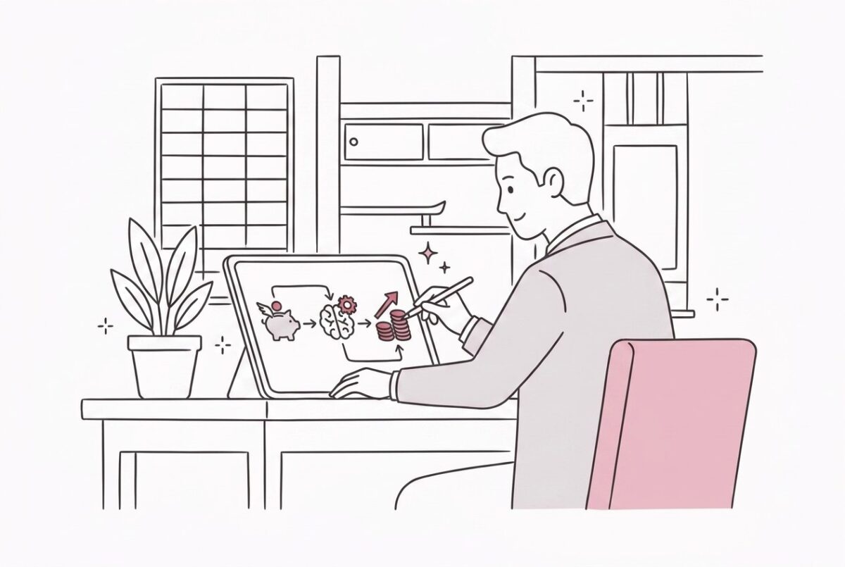AIを活用したコスト構造の最適化に関するイメージ